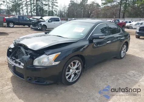 2012 Nissan Maxima 3.5 Sv z USA, uszkodzony, nr VIN 1N4AA5AP0CC862475